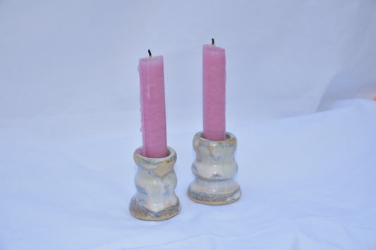cloud candle holders